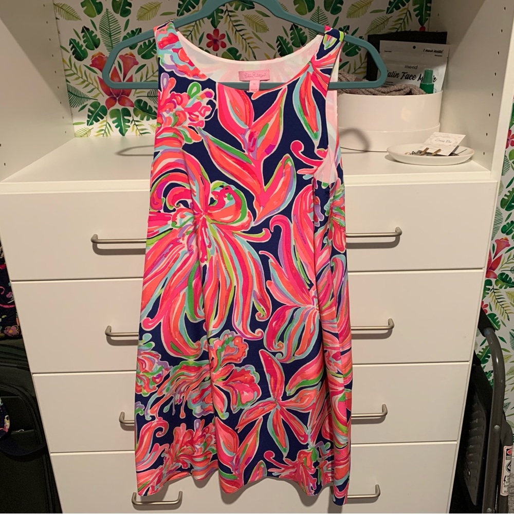 Lilly Pulitzer silk shift dress